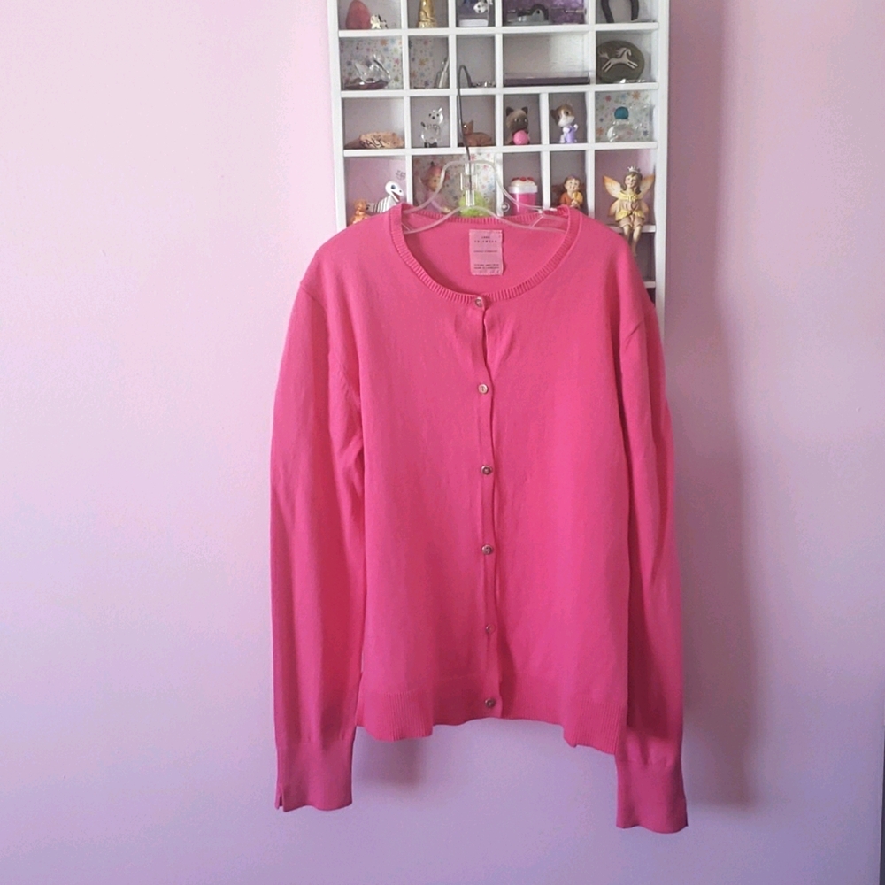 Zara girl pink sweater